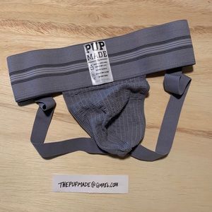 Men’s XL PupMade Jock Strap Grey